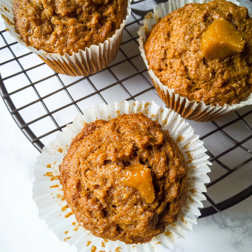 Recipe preparation for Whole Grain Sweet Potato Muffins