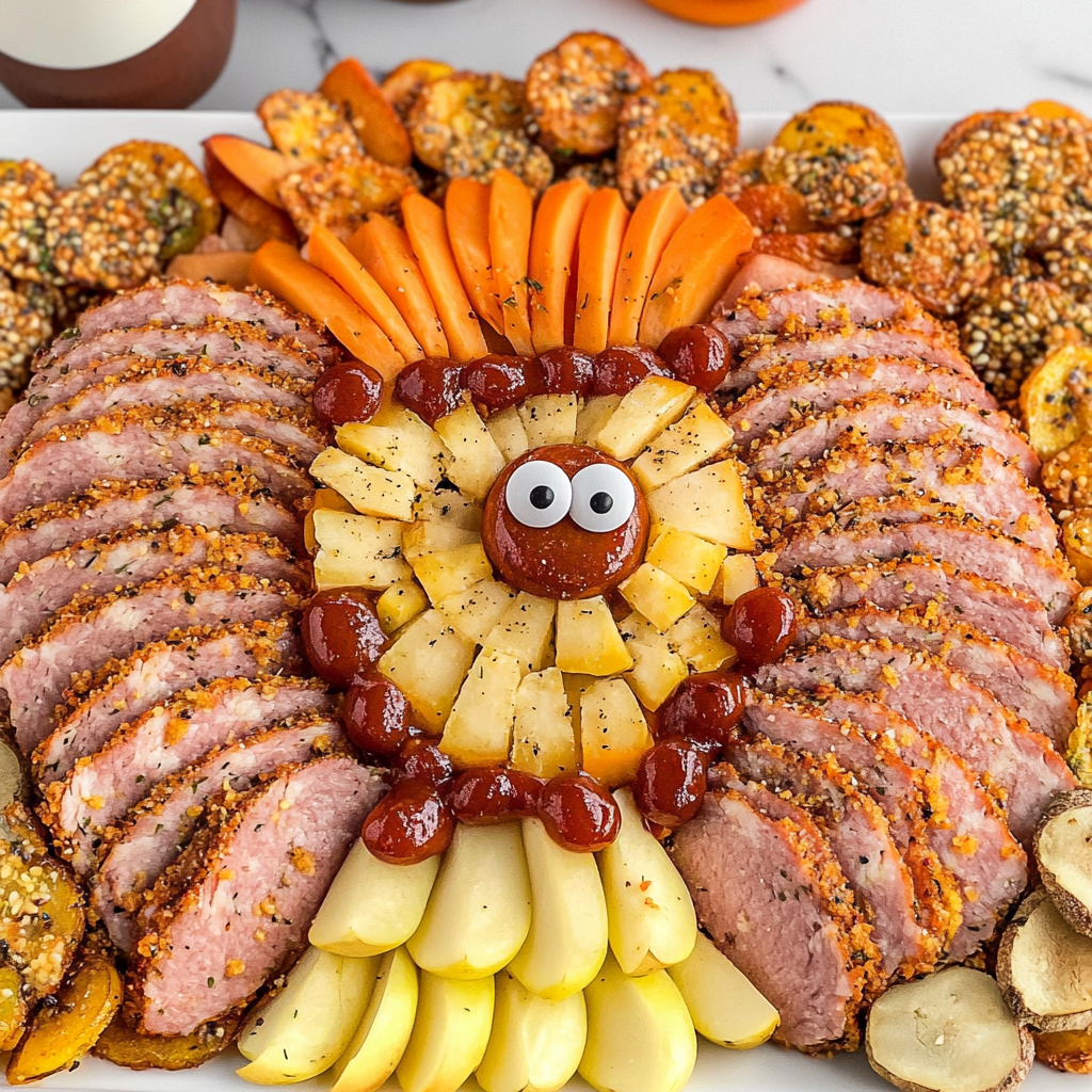 Recipe preparation for Keto Turkey & Cheese Snack Plates