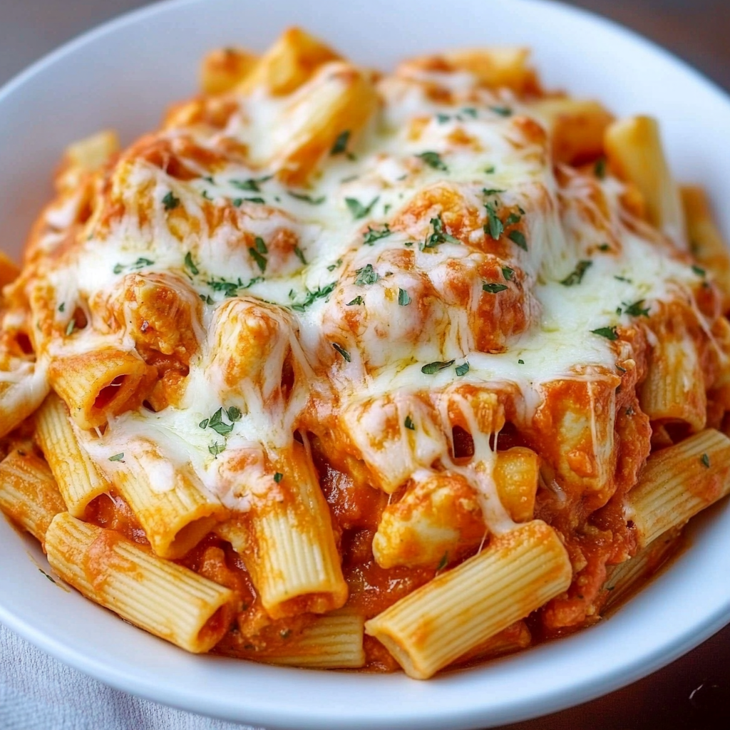 Recipe preparation for 15-Minute Chicken Parmesan with Marinara & Pasta