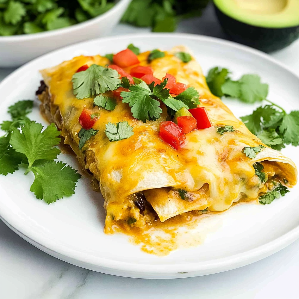 Recipe preparation for Hatch Chile Enchilada Casserole