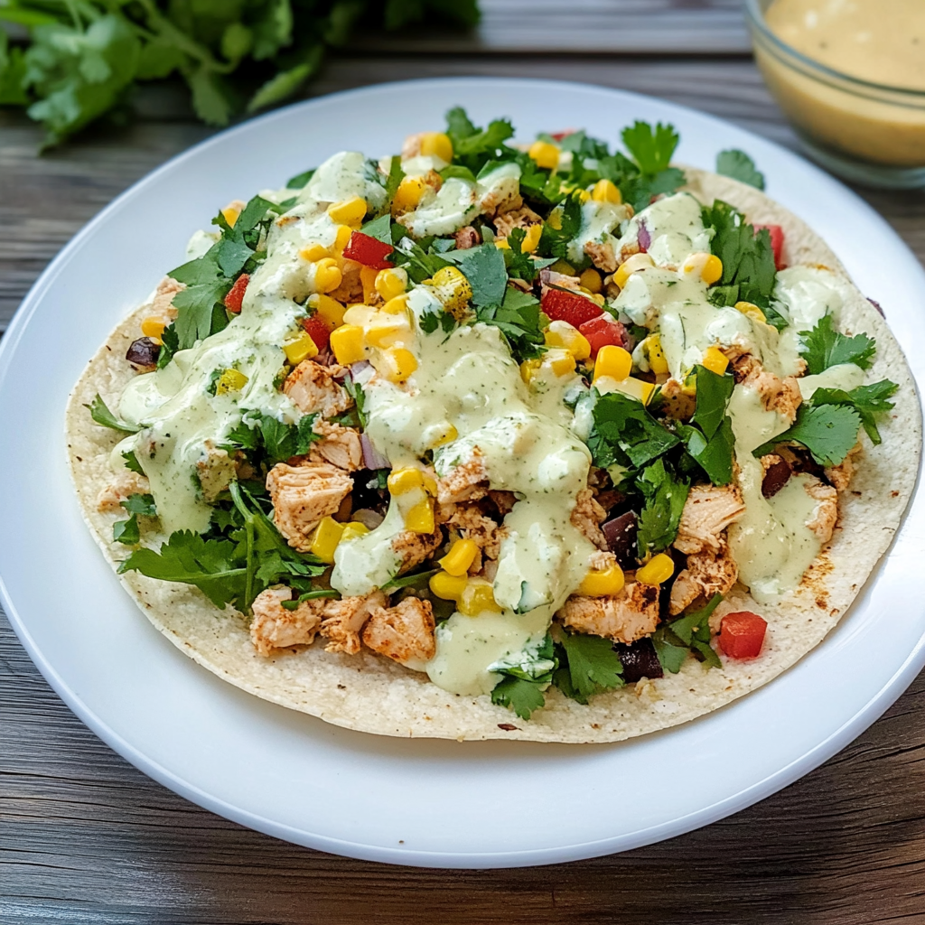 Recipe preparation for Cafe Rio Shredded Chicken