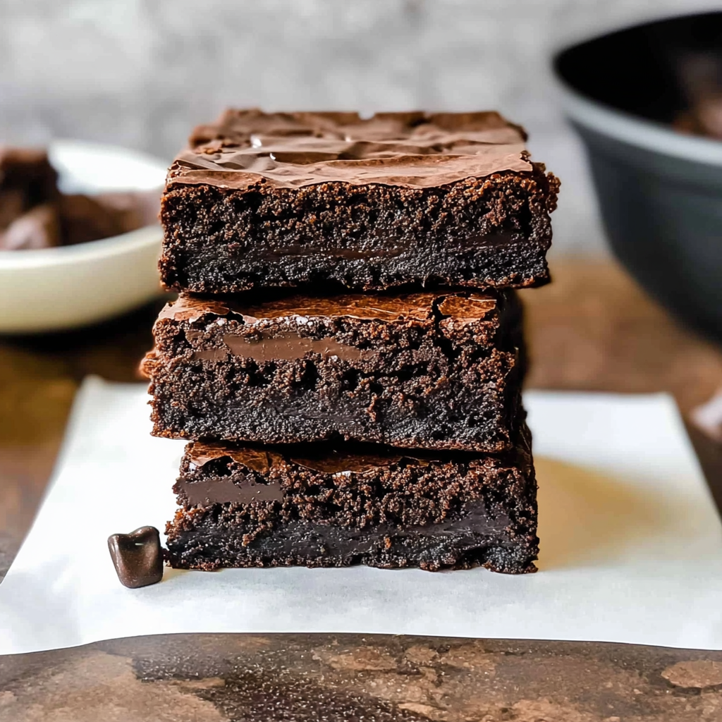 Recipe preparation for Brown Butter Brownies