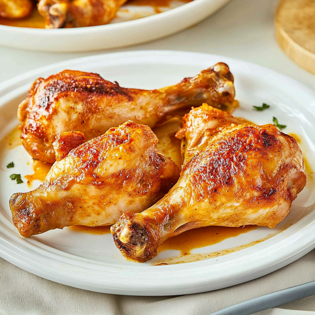 Recipe preparation for Baked Chicken Leg Quarters