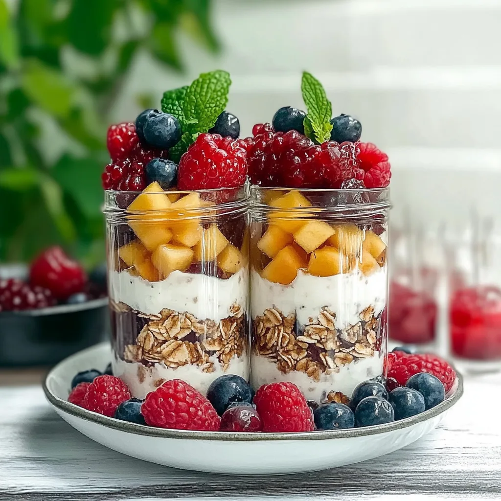 Spring Fruit Parfaits