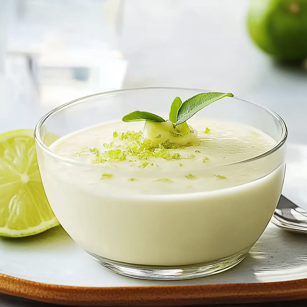 Recipe preparation for Key Lime Mousse
