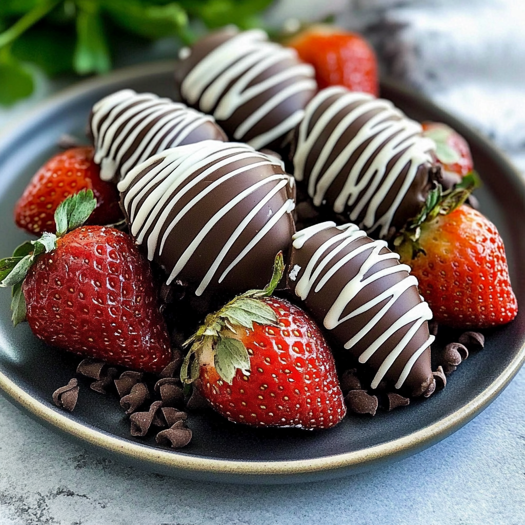 Recipe preparation for Chocolate Covered Strawberries